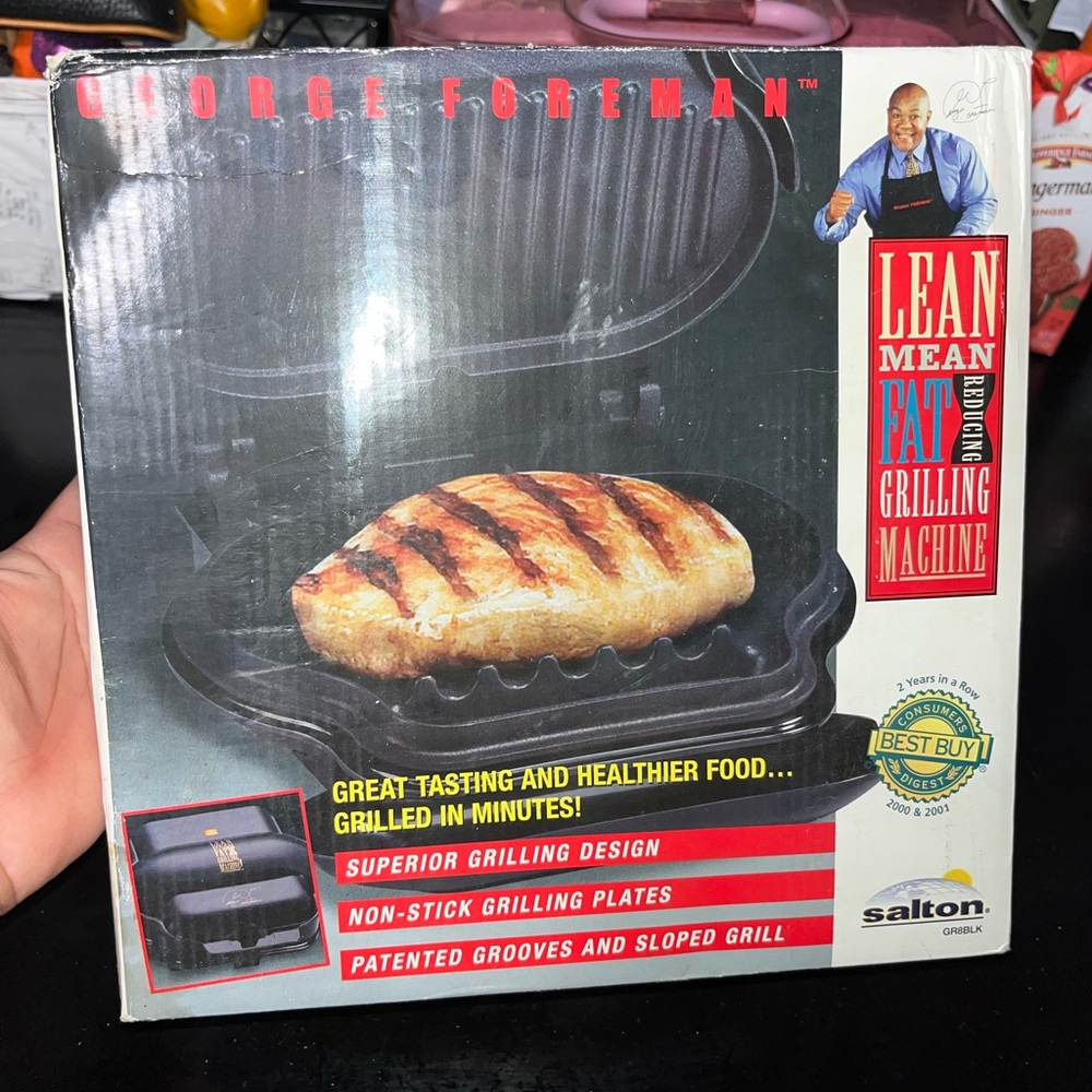 George Foreman Lean Mean Fat Grilling Maching